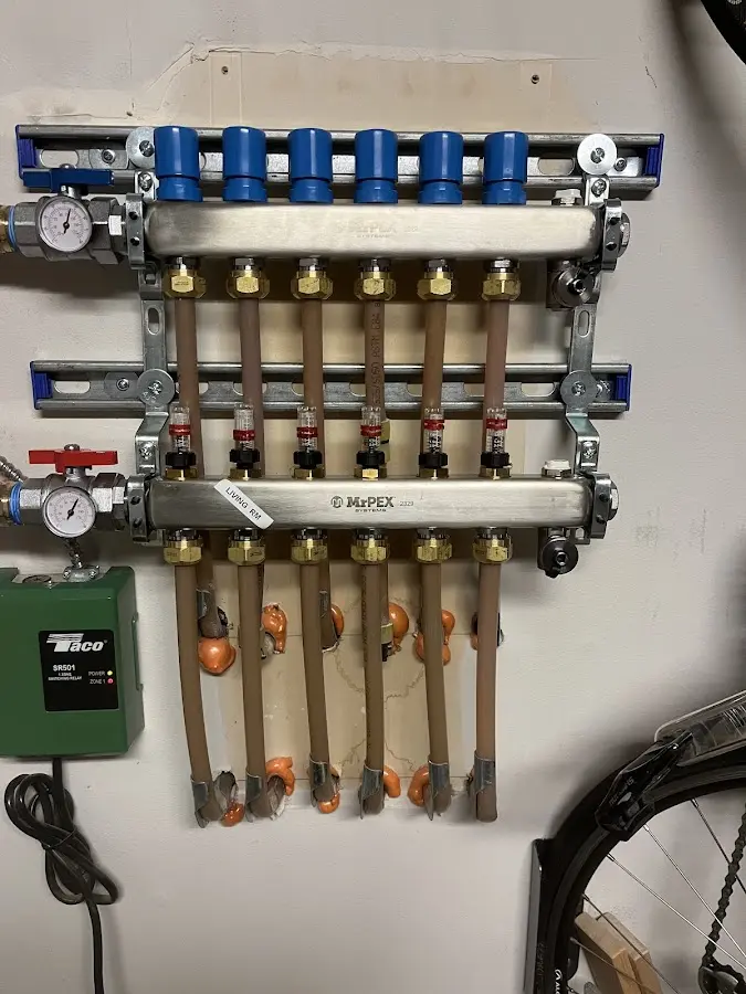 Plumber performing Leak Detection at a residential property in St. Stephens